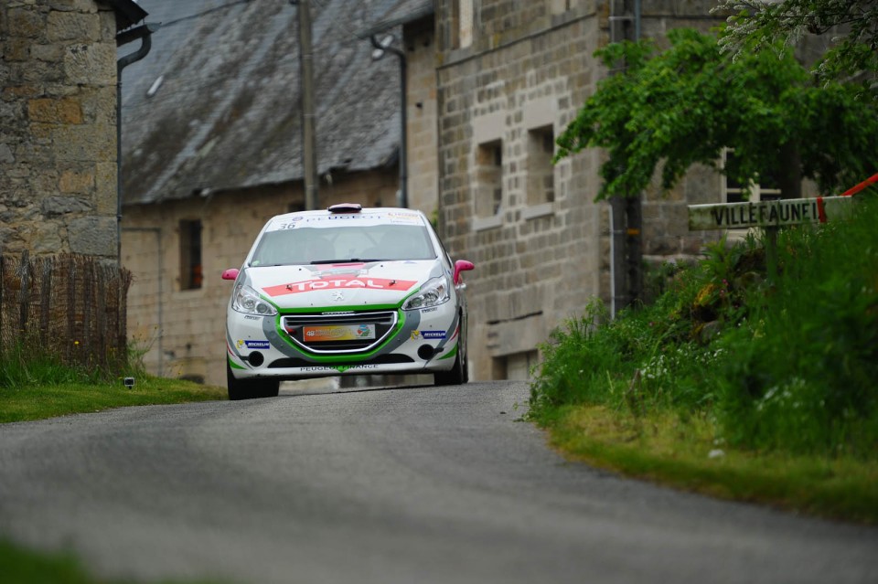 Peugeot 208 R2 - Rallye du Limousin - 208 Rally Cup France 2014