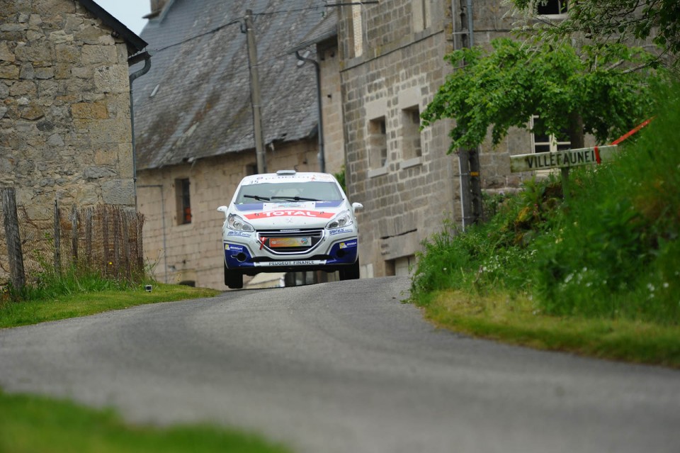 Peugeot 208 R2 - Rallye du Limousin - 208 Rally Cup France 2014