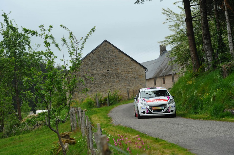 Peugeot 208 R2 - Rallye du Limousin - 208 Rally Cup France 2014