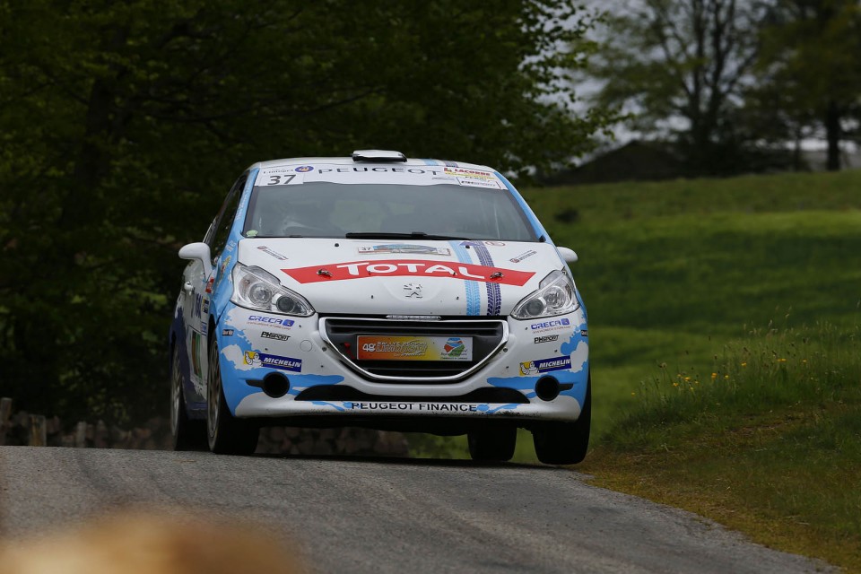 Peugeot 208 R2 - Rallye du Limousin - 208 Rally Cup France 2014