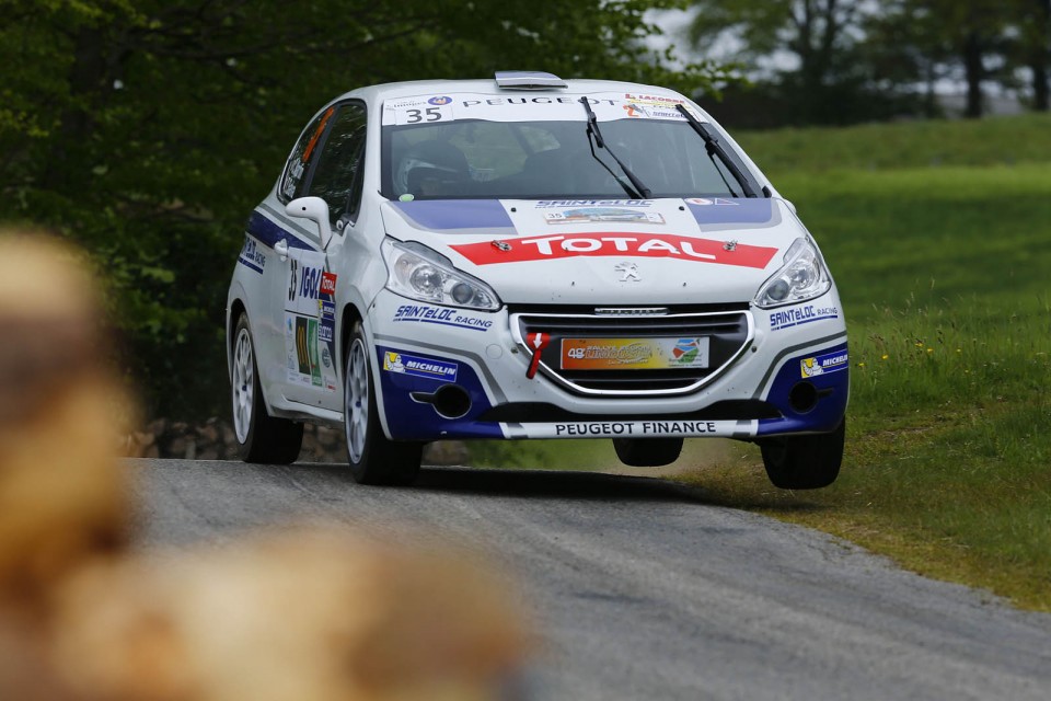 Peugeot 208 R2 - Rallye du Limousin - 208 Rally Cup France 2014