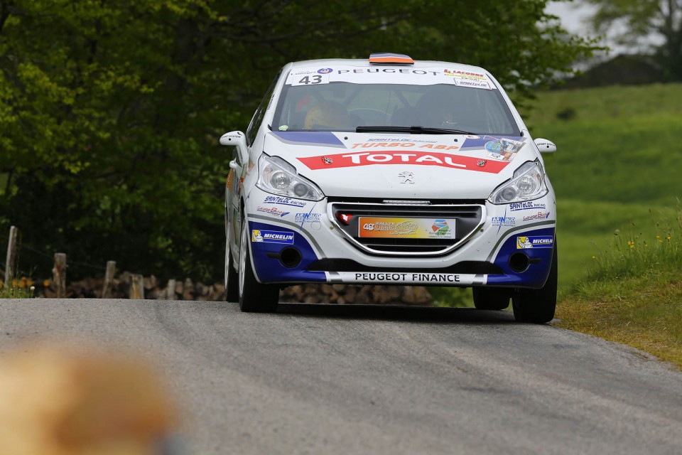 Peugeot 208 R2 - Rallye du Limousin - 208 Rally Cup France 2014