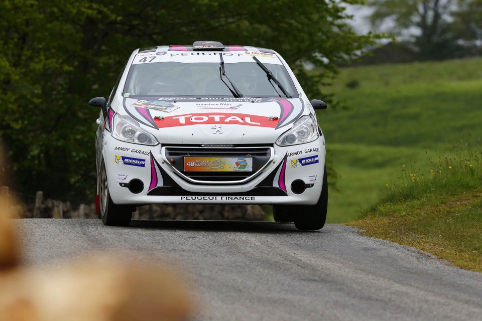 Peugeot 208 R2 - Rallye du Limousin - 208 Rally Cup France 2014