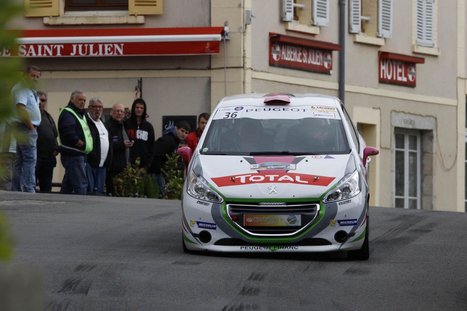 Peugeot 208 R2 - Rallye du Limousin - 208 Rally Cup France 2014