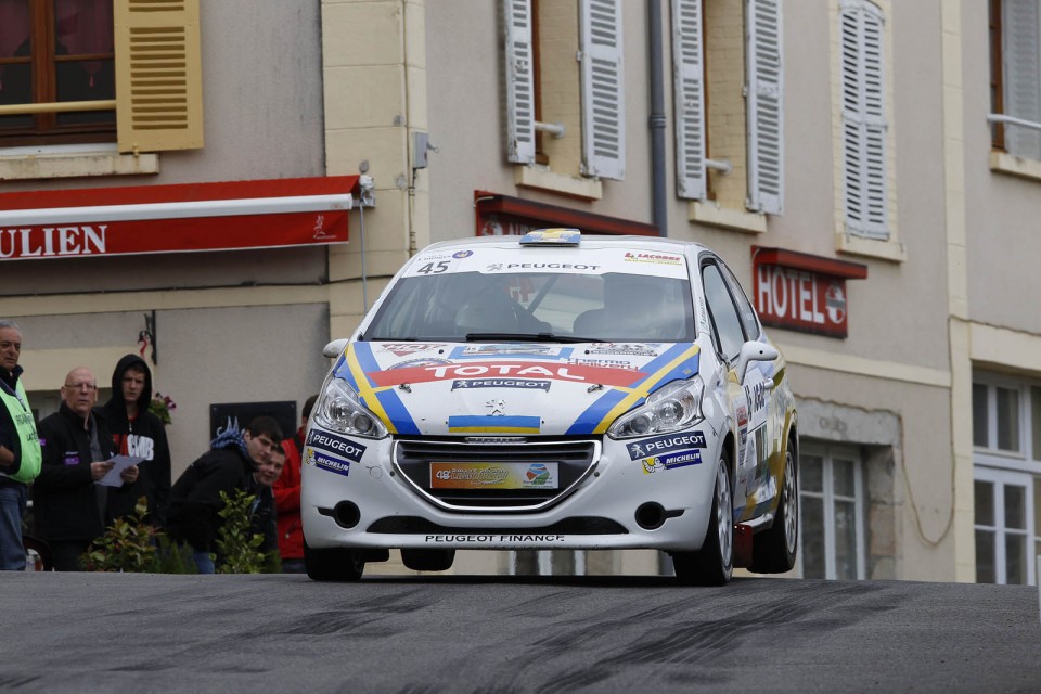 Peugeot 208 R2 - Rallye du Limousin - 208 Rally Cup France 2014
