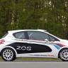 Profil droit statique Peugeot 208 R2 Photo officielle 003