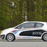 Profil gauche statique Peugeot 208 R2 Photo officielle 006