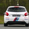 Vue de dos Peugeot 208 R2 Photo officielle 007