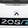 Plaque Peugeot 208 R2 Photo officielle 016