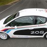 Vue aérienne Peugeot 208 R2 Photo officielle 022