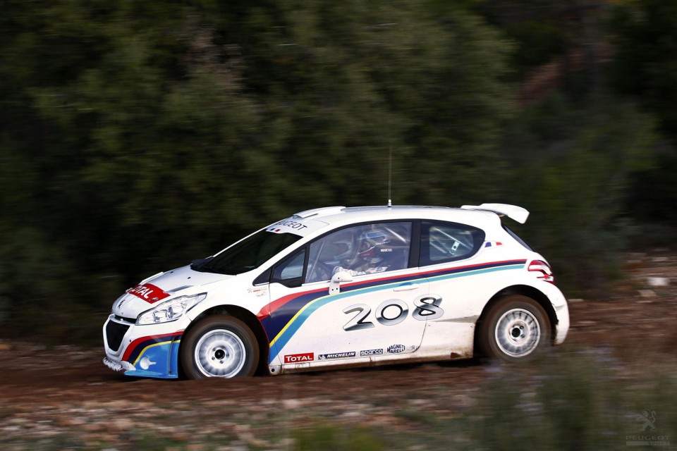 Premiers essais Peugeot 208 Type R5 - Terre - Riboux (France) - 1-001