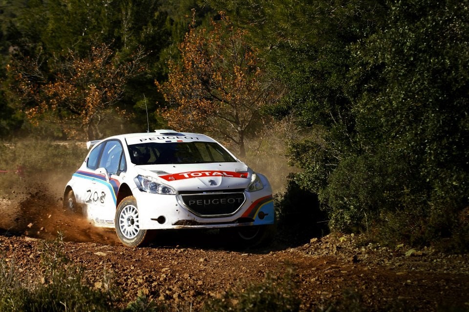 Essais Peugeot 208 Type R5 - Terre - Riboux (France) - 2-003