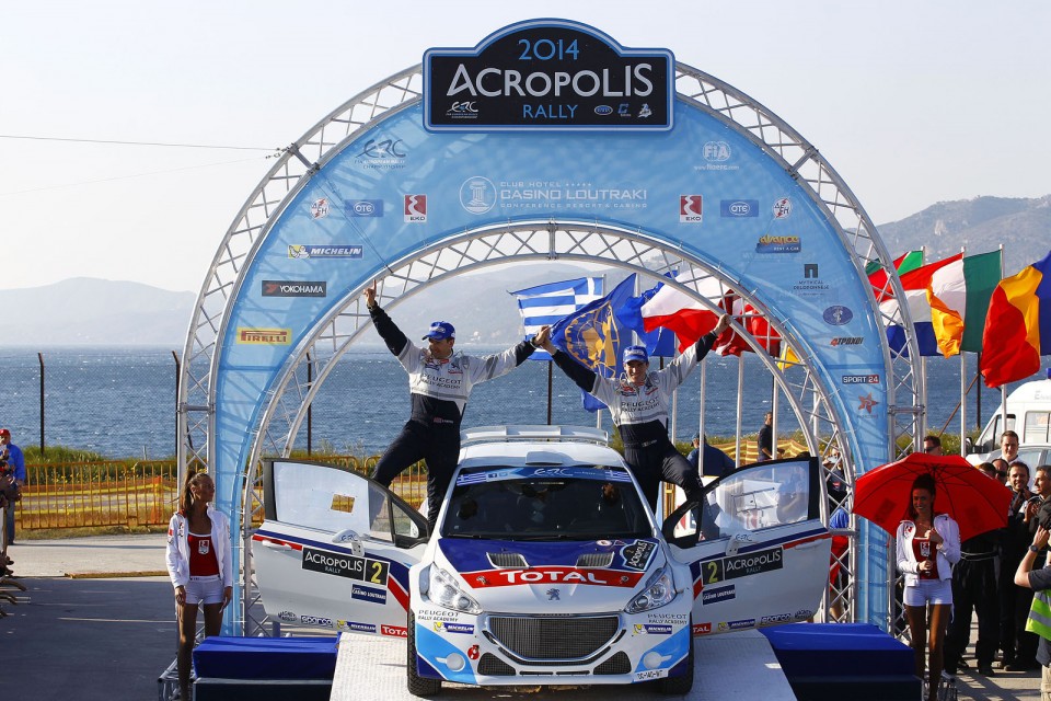 Peugeot 208 T16 - Rallye de l'Acropole 2014 (Grèce / ERC)