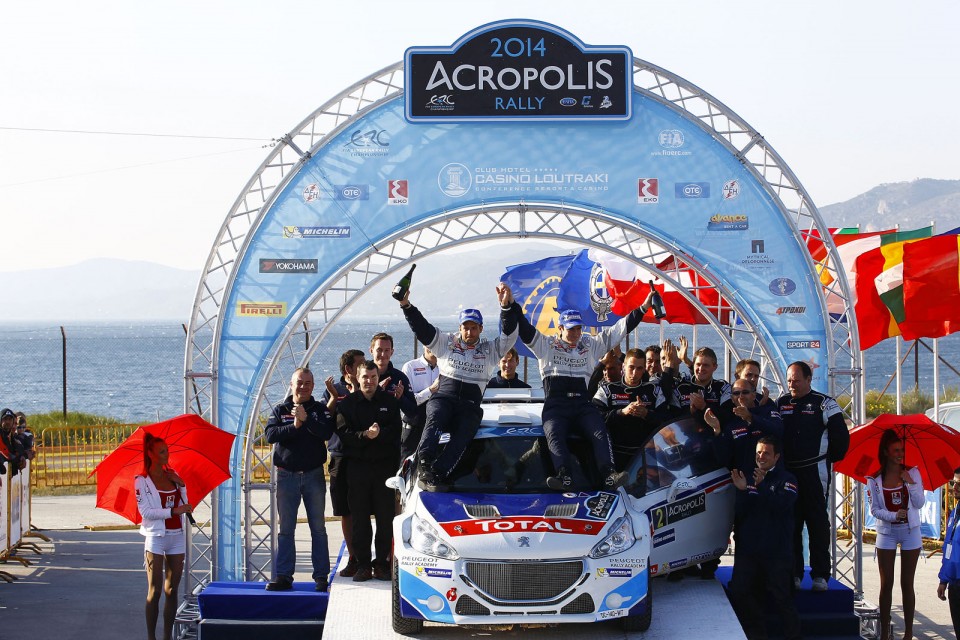 Peugeot 208 T16 - Rallye de l'Acropole 2014 (Grèce / ERC)