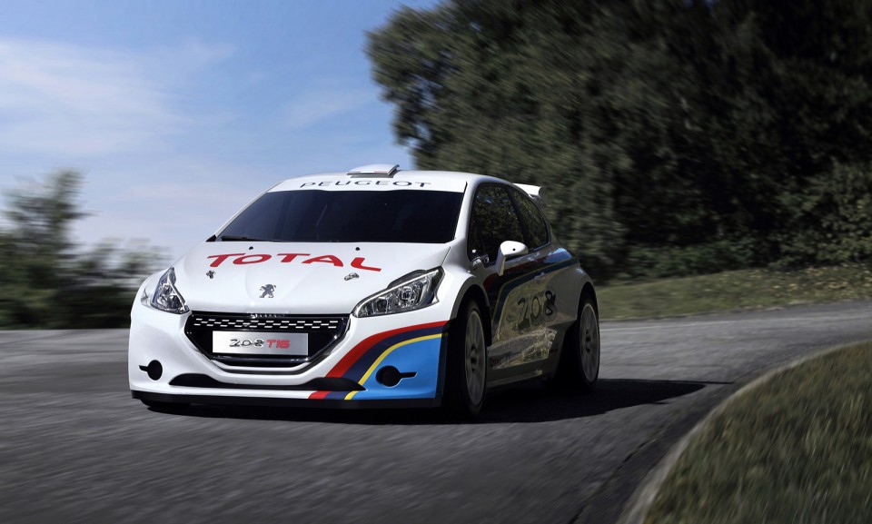 Vue avant Peugeot 208 T16 - Photo officielle - 1-004