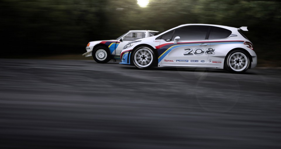 Peugeot 208 T16 et Peugeot 205 Turbo 16 - Photo officielle - 1-005