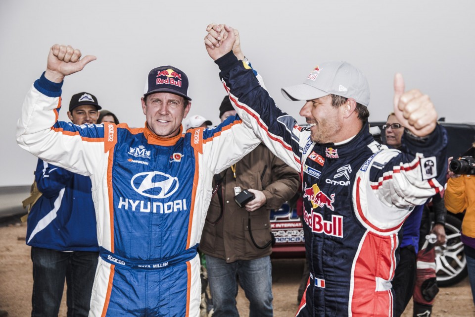 Sebastien Loeb et Rhys Millen - Pikes Peak 2013 - 1-004