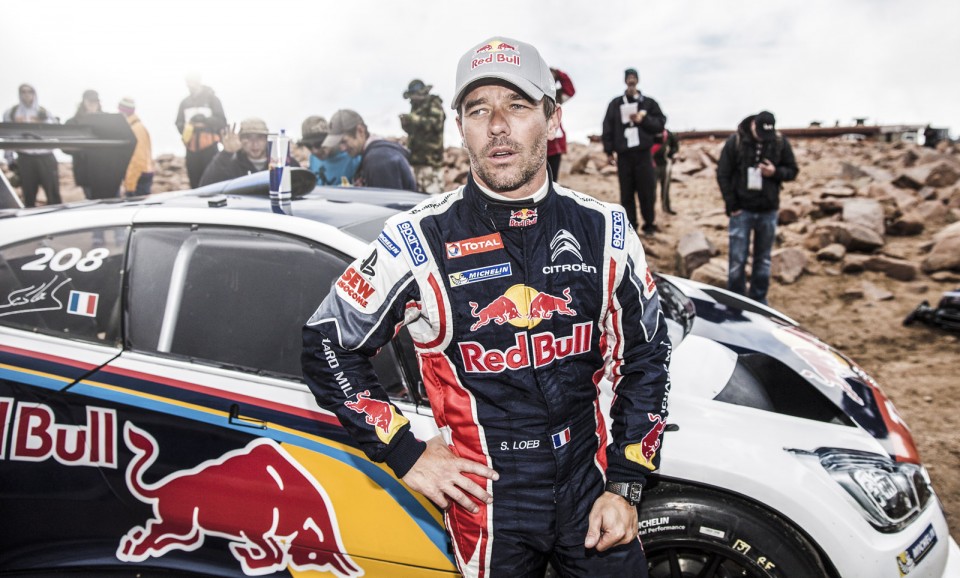 Portrait Sebastien Loeb après la victoire - Pikes Peak 2013 - 1-005