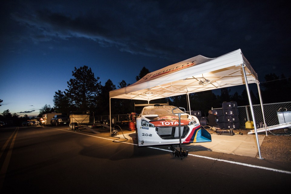 Peugeot 208 T16 Pikes Peak - 1ers essais officiels Pikes Peak 2013 - 1-010