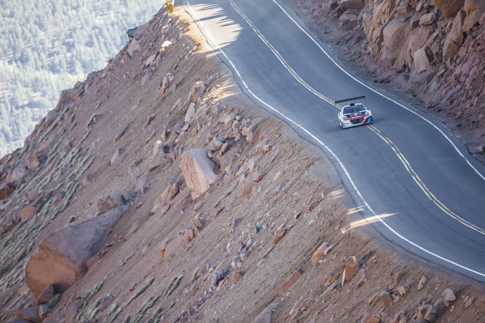 Peugeot 208 T16 Pikes Peak - 1ers essais officiels Pikes Peak 2013 - 1-013