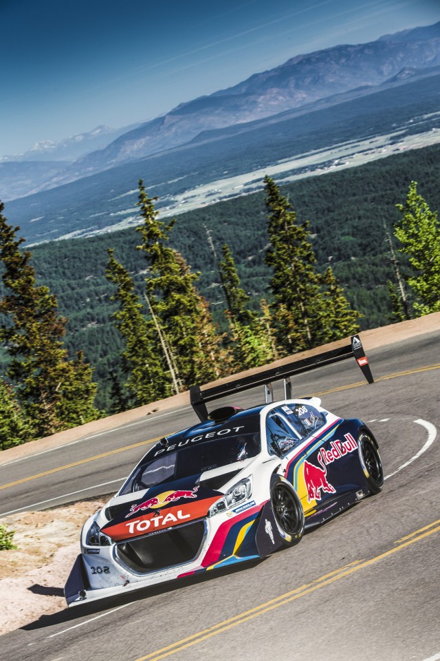 Peugeot 208 T16 Pikes Peak - essais qualificatifs Pikes Peak 2013 - 3-010