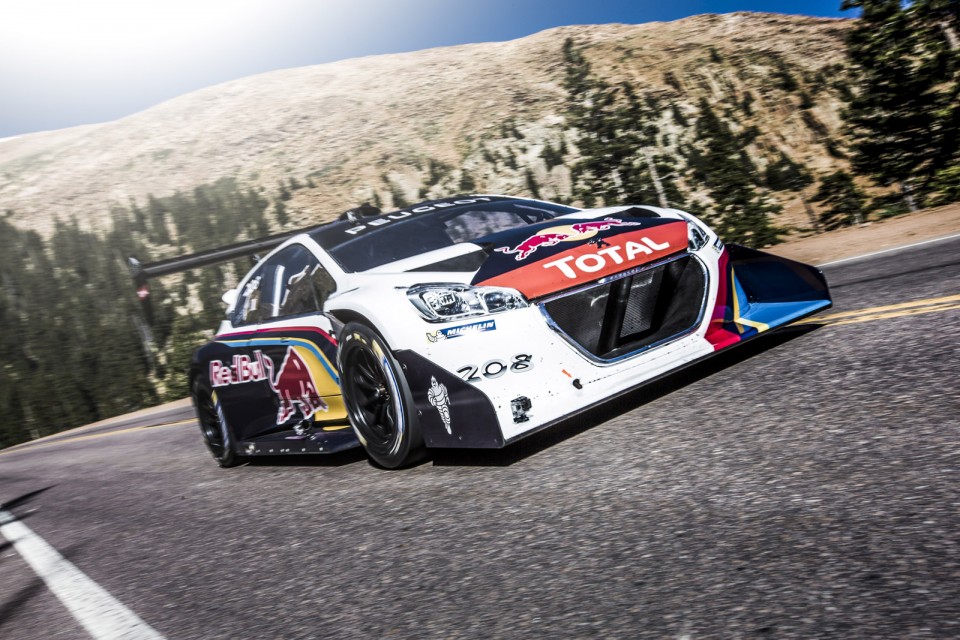 Essais libres Peugeot 208 T16 Pikes Peak 2013 - 4-005