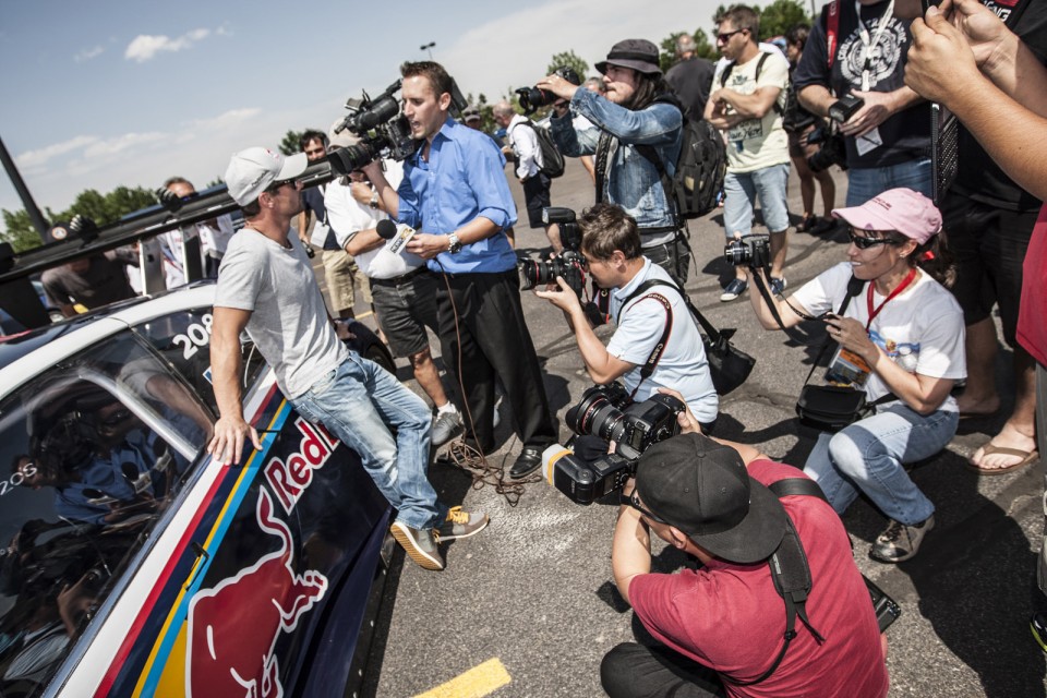 Interview Sébastien Loeb Peugeot 208 T16 Pikes Peak 2013 - Pikes Peak, Colorado - 4-008