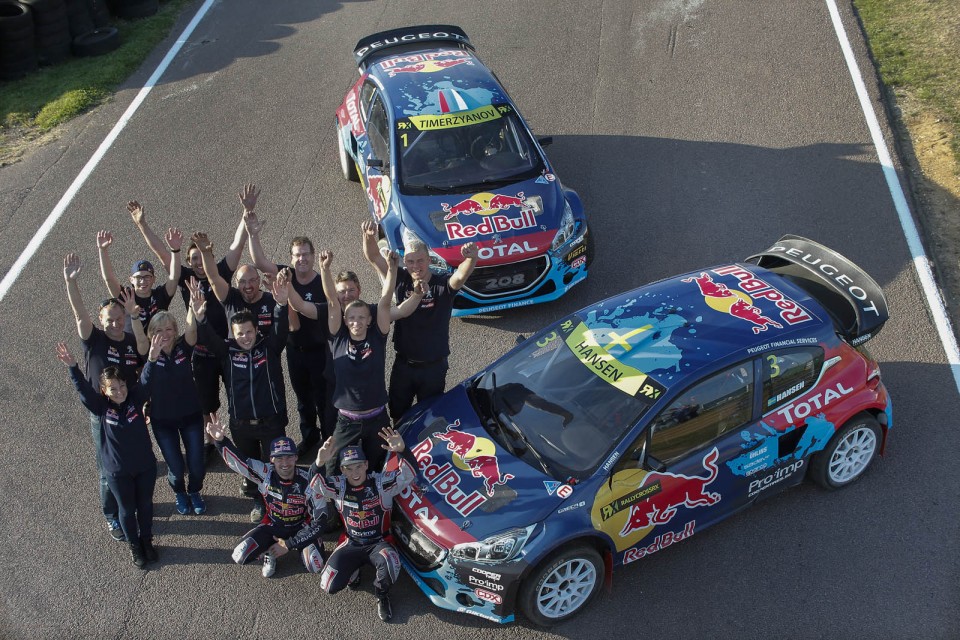 Peugeot 208 WRX - Rallycross - Lydden Hill 2014