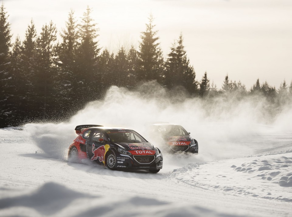 Sebastien Loeb and Timmy Hansen