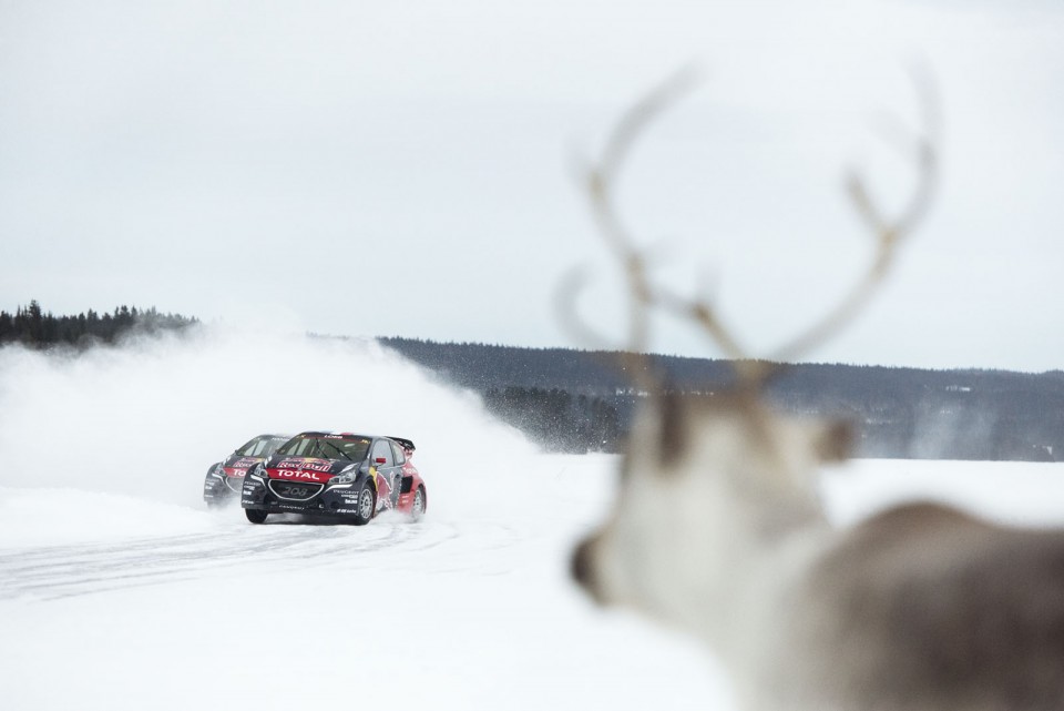 Sebastien Loeb and Timmy Hansen