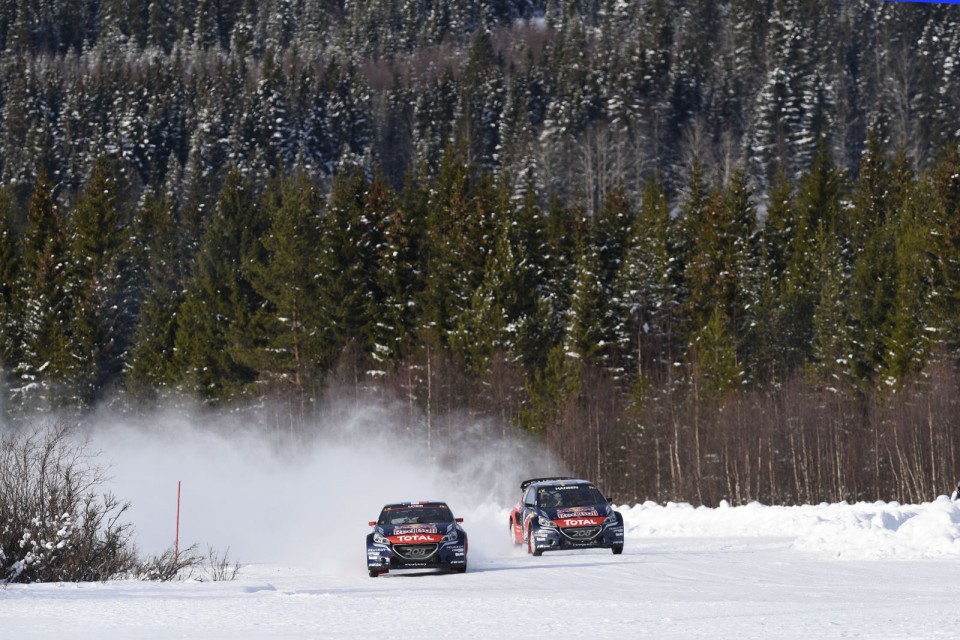 Sebastien Loeb and Timmy Hansen