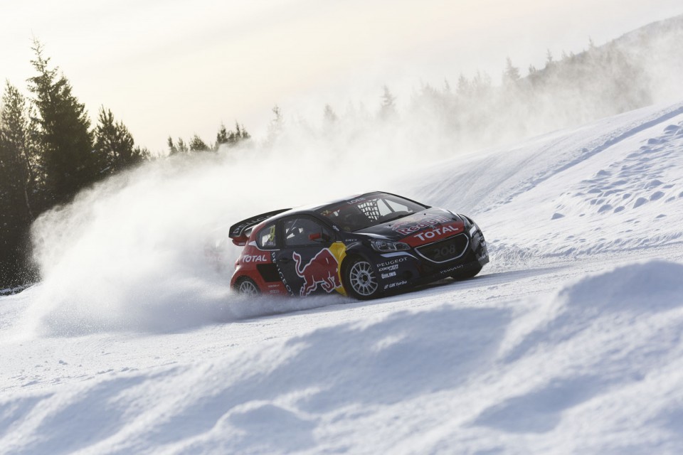 Sebastien Loeb and Timmy Hansen