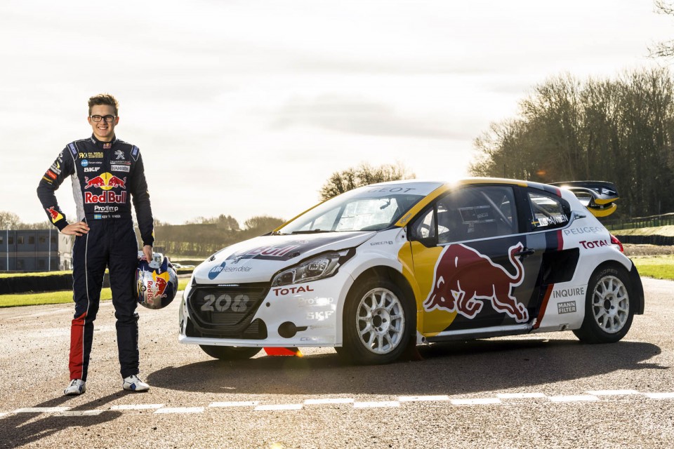 Portrait Kevin Hansen - Peugeot 208 WRX Rallycross (2017)