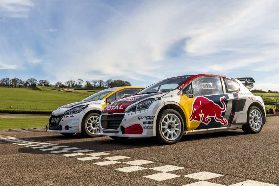 Team Peugeot-Hansen 2017 Lydden Hill, United Kingdom - Peugeot 208 WRX Rallycross (2017)