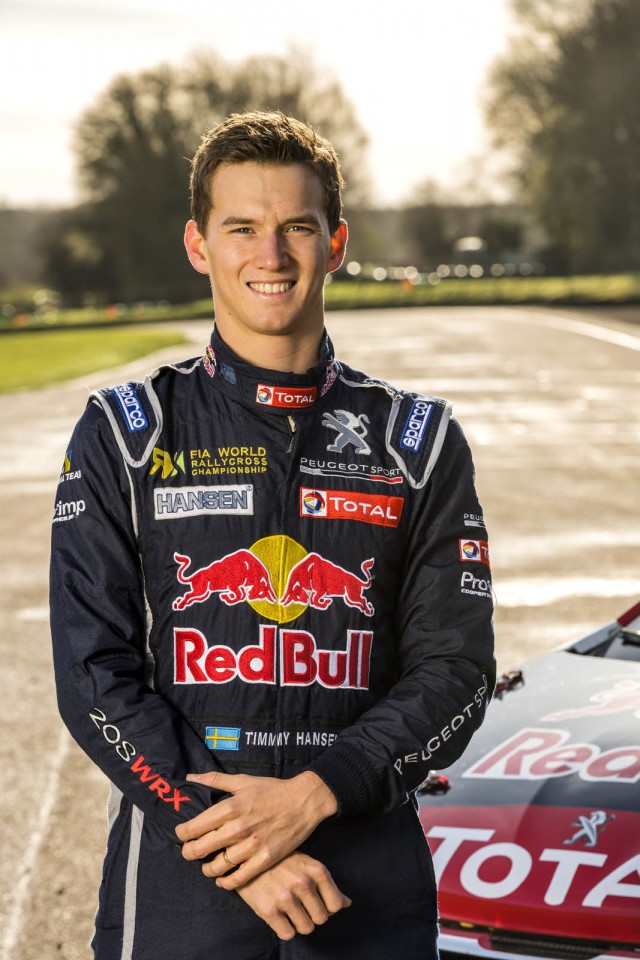 Portrait Timmy Hansen - Peugeot 208 WRX Rallycross (2017)