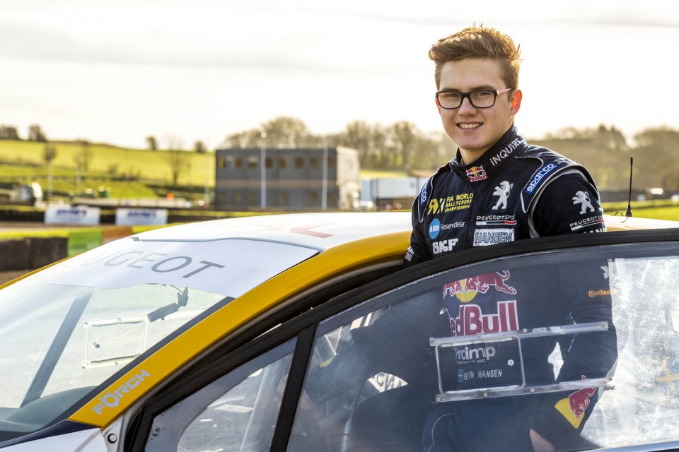 Portrait Kevin Hansen - Peugeot 208 WRX Rallycross (2017)