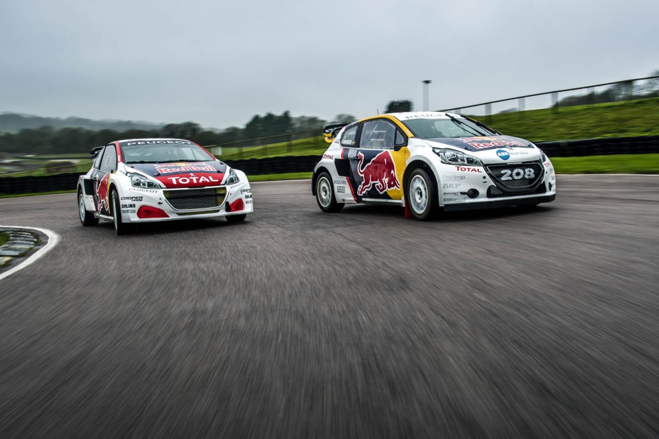 Timmy Hansen, Kevin Hansen - Peugeot 208 WRX Rallycross (2017)