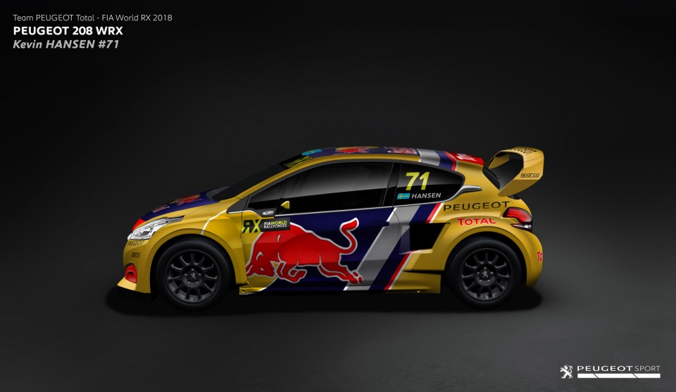 Photo #71 Kevin Hansen Peugeot 208 WRX Rallycross 2018