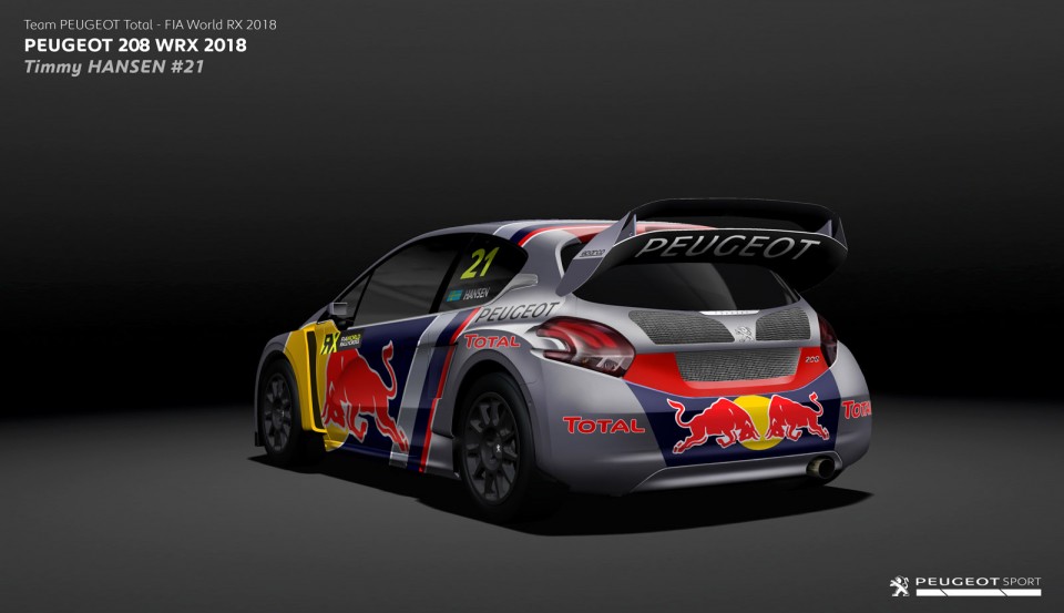 Photo #21 Timmy Hansen Peugeot 208 WRX Rallycross 2018