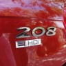 [Crevar] Sigle 208 e-HDi Peugeot 208 Féline Rouge Érythrée - 020
