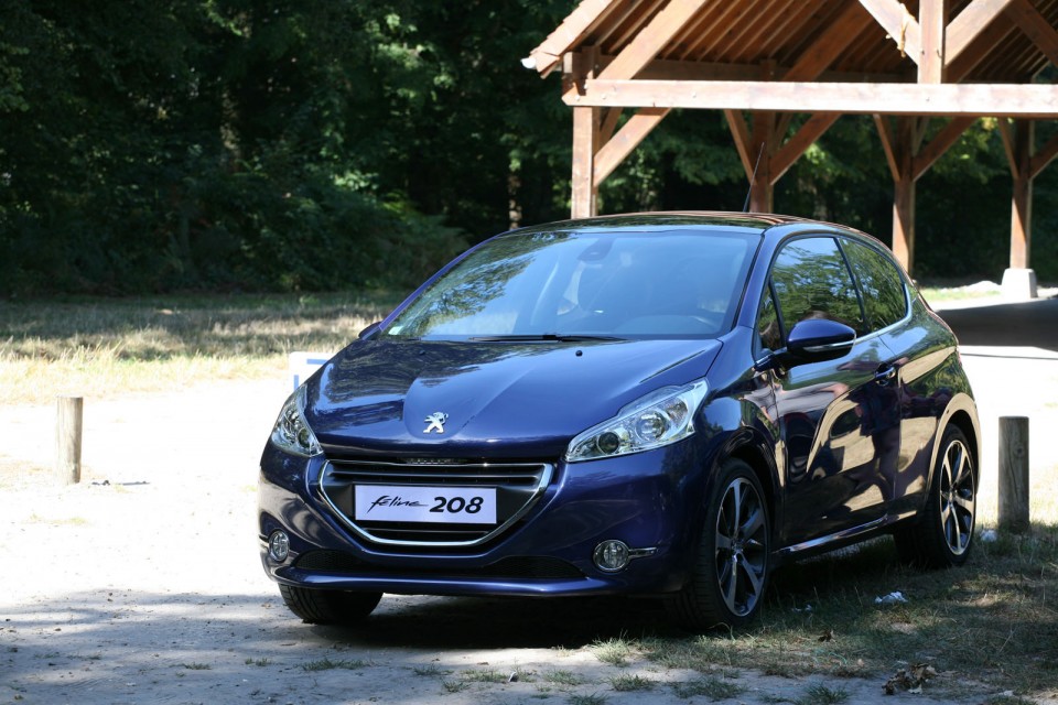 [Gaël] Peugeot 208 Féline 1.6 e-HDi 115 Bleu Virtuel 3p - 003