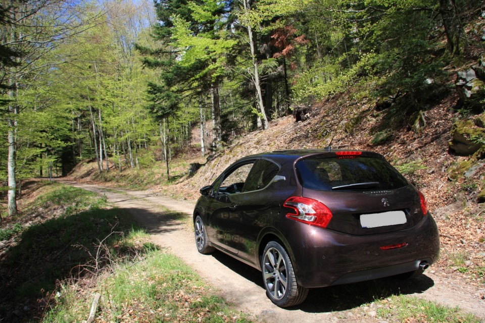 [joe2097] Peugeot 208 Féline 1.6 e-HDi 115 Rouge Noir 3p - 004