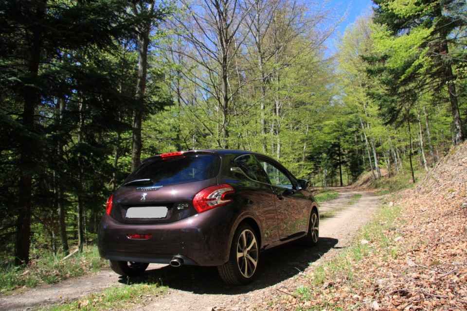 [joe2097] Peugeot 208 Féline 1.6 e-HDi 115 Rouge Noir 3p - 005
