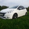 [Matdu54] Peugeot 208 Allure 1.6 e-HDi 92 Blanc Banquise 3p - 003