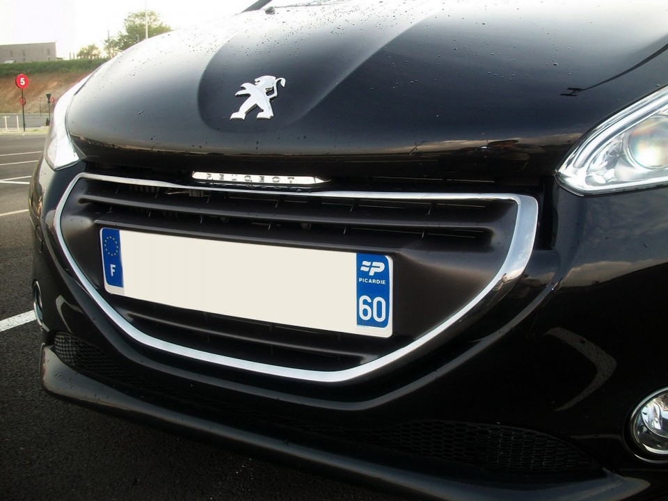 [toni] Calandre Peugeot 208 Féline 1.6 e-HDi 115 Noir Obsidien 3p - 005