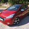 [vasco] Peugeot 208 GTi 1.6 THP 200 Rouge Rubi - 001