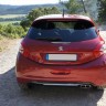 [vasco] Vue arrière Peugeot 208 GTi 1.6 THP 200 Rouge Rubi - 033